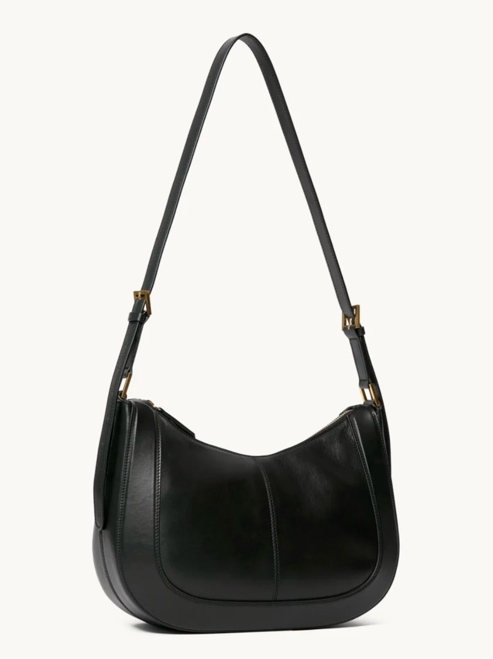 Leo et Violette Le Grand Gina - Black Leather - Picture 4 of 9
